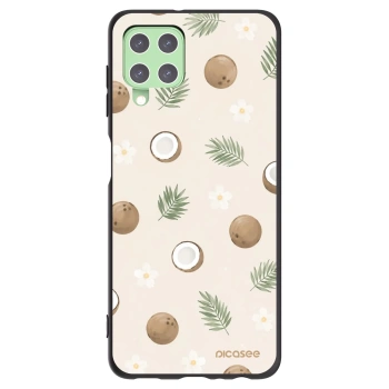 Picasee silikonový černý obal pro Samsung Galaxy A22 A225F 4G - Coconut Breeze