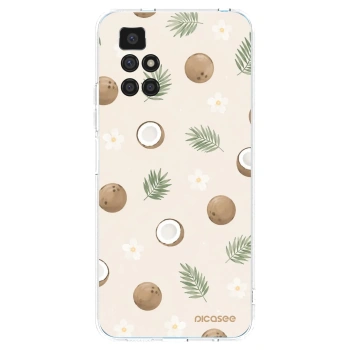 Picasee silikonový průhledný obal pro Xiaomi Redmi 10 - Coconut Breeze