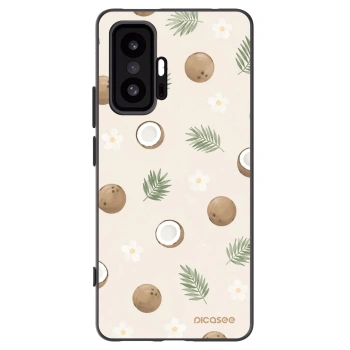 Picasee silikonový černý obal pro Xiaomi 11T Pro - Coconut Breeze