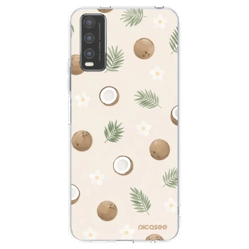 Picasee silikonový průhledný obal pro Vivo Y20s - Coconut Breeze