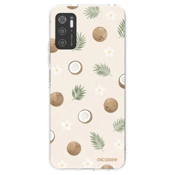 Picasee silikonový průhledný obal pro Xiaomi Poco M3 Pro 5G - Coconut Breeze