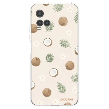 Picasee silikonový průhledný obal pro Vivo Y33s - Coconut Breeze