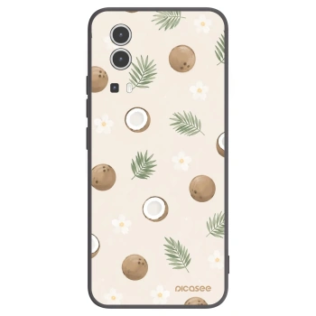 Picasee silikonový černý obal pro Vivo Y72 5G - Coconut Breeze