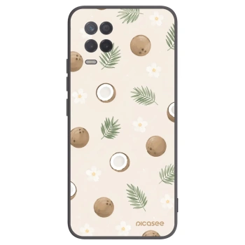 Picasee silikonový černý obal pro Realme 8 5G - Coconut Breeze