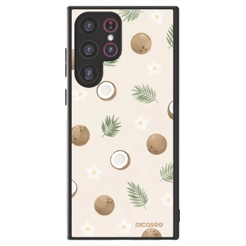 Picasee ULTIMATE CASE pro Samsung Galaxy S22 Ultra 5G - Coconut Breeze