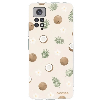 Picasee silikonový průhledný obal pro Xiaomi Redmi Note 11 - Coconut Breeze