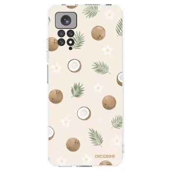 Picasee silikonový průhledný obal pro Xiaomi Redmi Note 11S 4G - Coconut Breeze