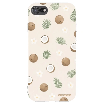 Picasee silikonový průhledný obal pro Apple iPhone SE 2022 - Coconut Breeze