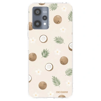 Picasee silikonový průhledný obal pro Realme 9 Pro 5G - Coconut Breeze