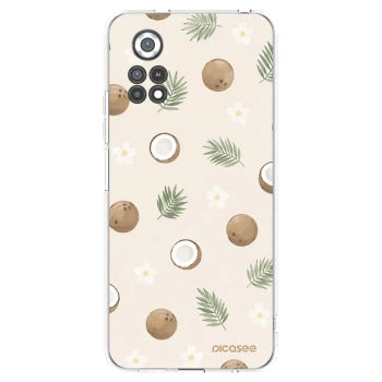 Picasee silikonový průhledný obal pro Xiaomi Poco X4 Pro 5G - Coconut Breeze