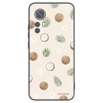 Picasee silikonový černý obal pro Xiaomi 12 - Coconut Breeze