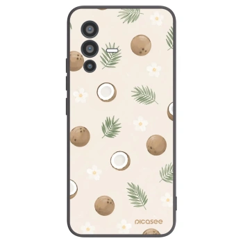 Picasee silikonový černý obal pro Vivo V23 5G - Coconut Breeze