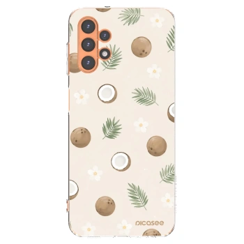 Picasee silikonový průhledný obal pro Samsung Galaxy A13 4G A135 - Coconut Breeze