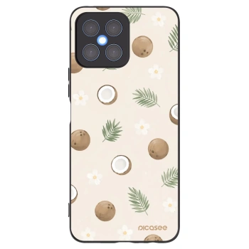 Picasee silikonový černý obal pro Honor X8 4G - Coconut Breeze