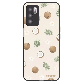 Picasee silikonový černý obal pro OPPO A16s - Coconut Breeze