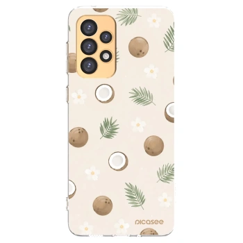 Picasee silikonový průhledný obal pro Samsung Galaxy A33 5G A336 - Coconut Breeze