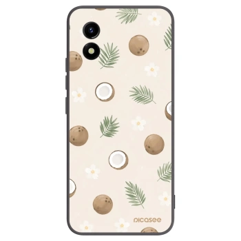 Picasee silikonový černý obal pro Vivo Y01 - Coconut Breeze