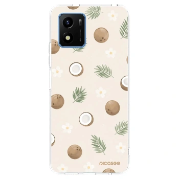 Picasee silikonový průhledný obal pro Vivo Y01 - Coconut Breeze