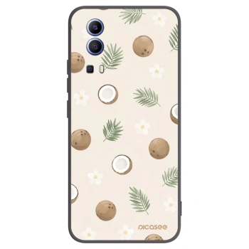 Picasee silikonový černý obal pro Vivo Y52 5G - Coconut Breeze
