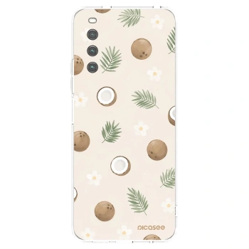 Picasee silikonový průhledný obal pro Sony Xperia 10 IV 5G - Coconut Breeze