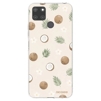 Picasee silikonový průhledný obal pro Realme C21Y - Coconut Breeze