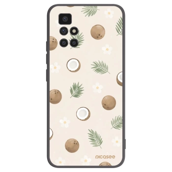Picasee silikonový černý obal pro Xiaomi Redmi 10 (2022) - Coconut Breeze