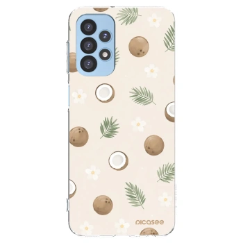 Picasee silikonový průhledný obal pro Samsung Galaxy A23 A235F 4G - Coconut Breeze