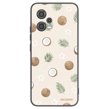 Picasee silikonový černý obal pro Xiaomi Poco X5 - Coconut Breeze