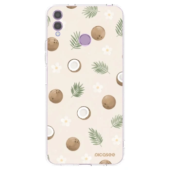 Picasee silikonový průhledný obal pro Honor 8X - Coconut Breeze