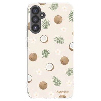 Picasee silikonový průhledný obal pro Samsung Galaxy A34 5G A346B - Coconut Breeze