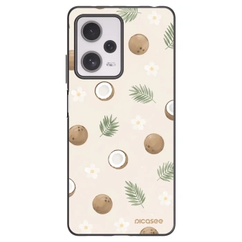Picasee silikonový černý obal pro Xiaomi Redmi Note 12 Pro+ 5G - Coconut Breeze