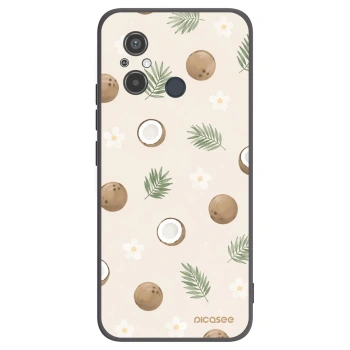 Picasee silikonový černý obal pro Xiaomi Redmi 12C - Coconut Breeze