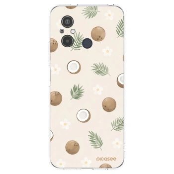 Picasee silikonový průhledný obal pro Xiaomi Redmi 12C - Coconut Breeze