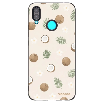 Picasee silikonový černý obal pro Huawei Nova 3 - Coconut Breeze