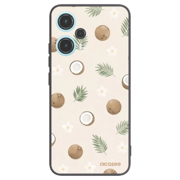 Picasee silikonový černý obal pro Xiaomi Poco F5 - Coconut Breeze