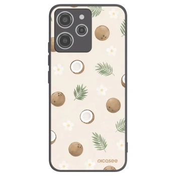 Picasee silikonový černý obal pro Xiaomi Redmi 12 4G - Coconut Breeze
