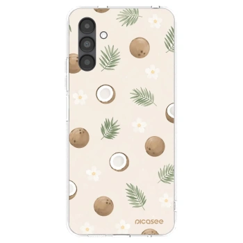 Picasee silikonový průhledný obal pro Samsung Galaxy A04s A047F - Coconut Breeze