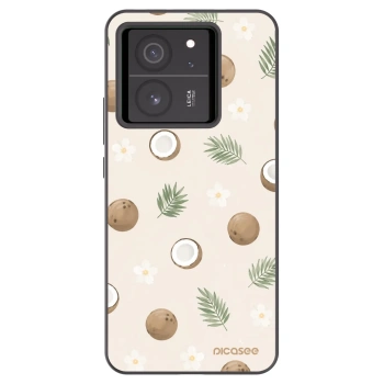 Picasee silikonový černý obal pro Xiaomi 13T - Coconut Breeze