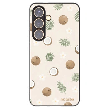 Picasee silikonový černý obal pro Samsung Galaxy S24 S921B 5G - Coconut Breeze