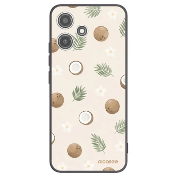 Picasee silikonový černý obal pro Xiaomi Redmi 12 5G - Coconut Breeze