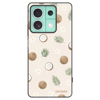 Picasee silikonový černý obal pro Xiaomi Redmi Note 13 5G - Coconut Breeze