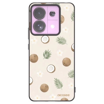 Picasee silikonový černý obal pro Xiaomi Redmi Note 13 Pro 5G - Coconut Breeze