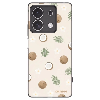 Picasee silikonový černý obal pro Xiaomi Redmi Note 13 4G - Coconut Breeze