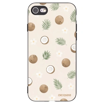 Picasee silikonový černý obal pro Apple iPhone 8 - Coconut Breeze