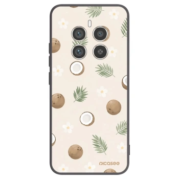 Picasee silikonový černý obal pro Realme 12 Pro 5G - Coconut Breeze