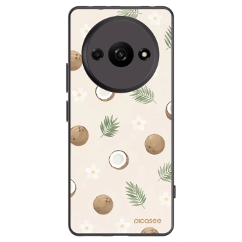 Picasee silikonový černý obal pro Xiaomi Redmi A3 - Coconut Breeze