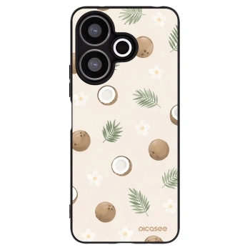 Picasee silikonový černý obal pro Xiaomi Redmi 13 4G - Coconut Breeze