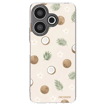 Picasee silikonový průhledný obal pro Xiaomi Redmi 13 4G - Coconut Breeze