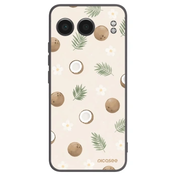 Picasee silikonový černý obal pro OnePlus Nord 4 - Coconut Breeze