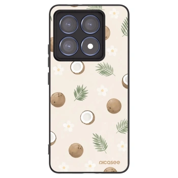 Picasee silikonový černý obal pro Xiaomi 14T Pro - Coconut Breeze